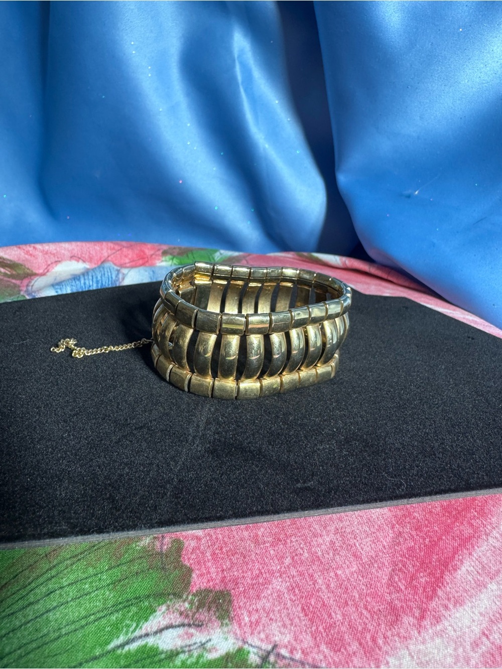 Gold-Tone Stretch Bracelet - Women Jewelry